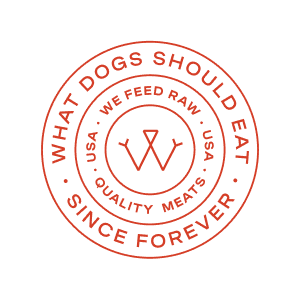 USDA Certified Raw We Feed Raw badge